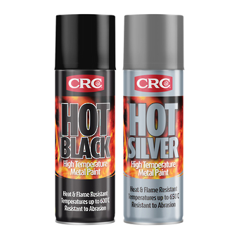 CRC HOT METAL PAINT - SILVER - 400ml image 0